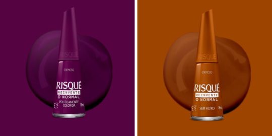 Coleção de Esmaltes Reinventando o Normal da Risqué
