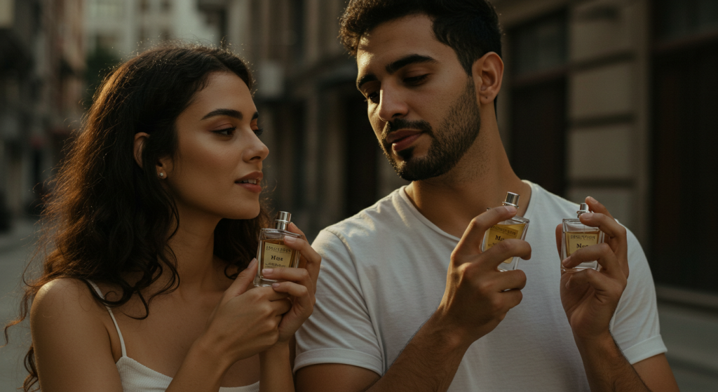 Perfumes compartilháveis
