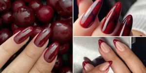 25 ideias de Unhas Vermelho-Cereja para você experimentar agora