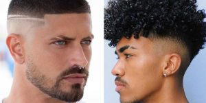 corte degradê masculino