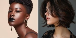 cortes de cabelo para afinar o rosto