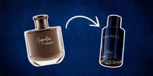 Perfumes Biografia assinatura e Dior Sauvage