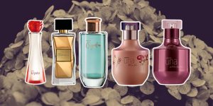 perfumes florais de alta fixação da Natura