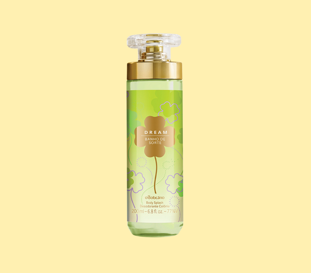 Banho de Sorte - body splashes trabalho