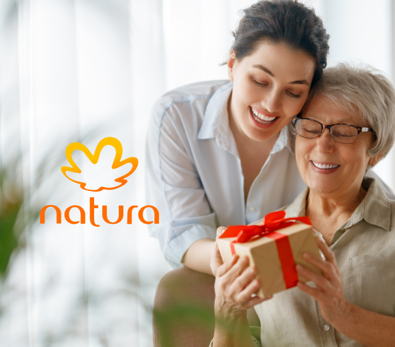 perfumes e cremes da Natura