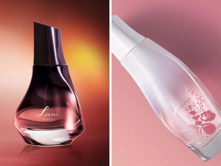 Seleção do melhor para o pior perfume da linha Luna da Natura